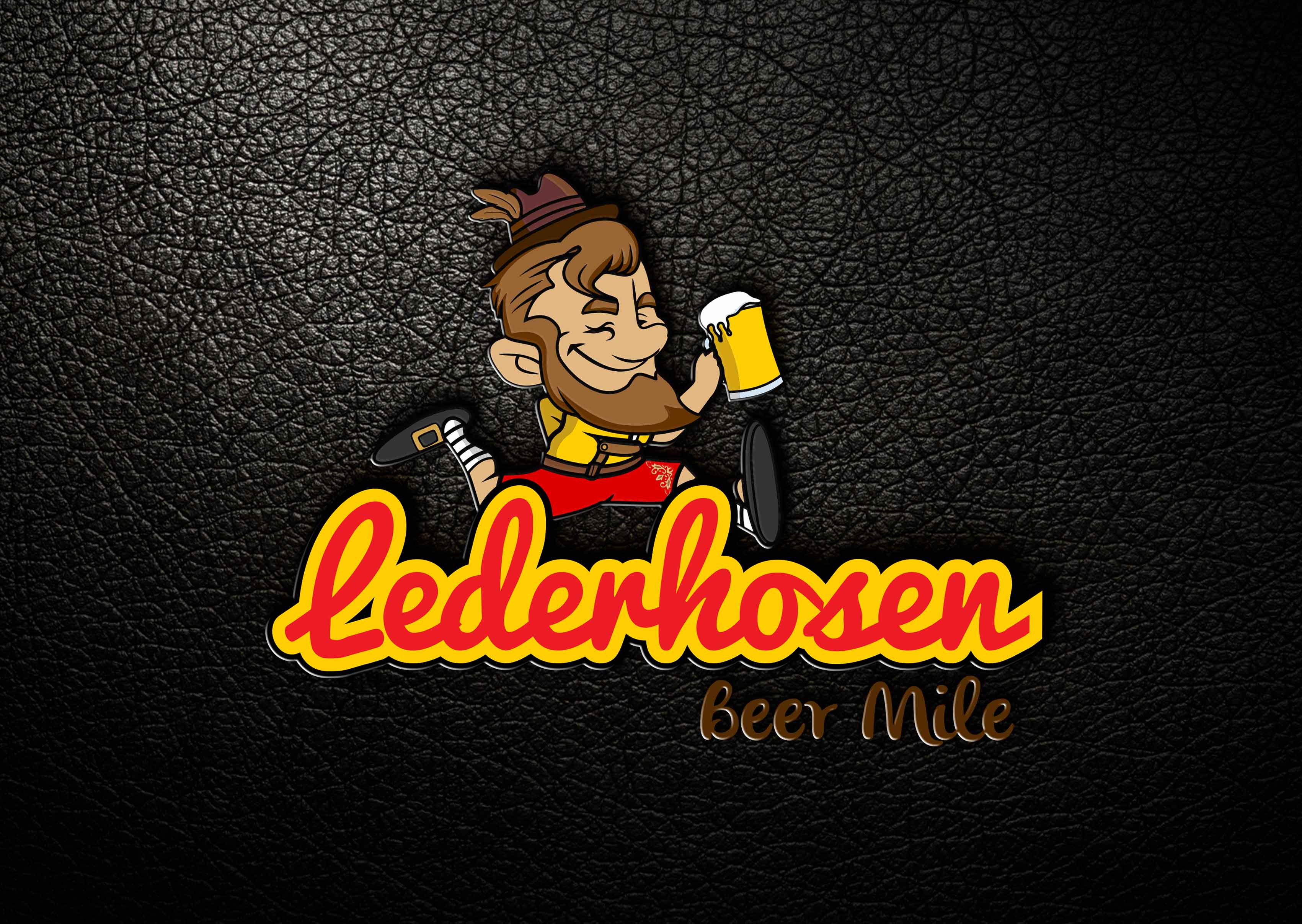 Lederhosen Beer Mile